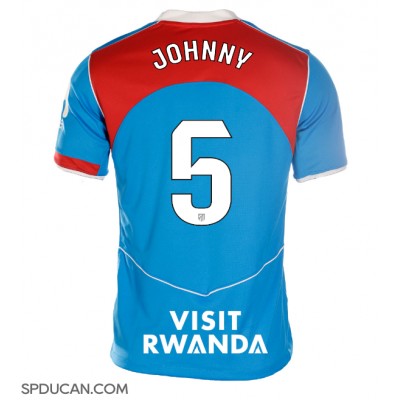 Zenski Nogometni Dres Atletico Madrid Johnny Cardoso #5 Rezervni 2025-26 Kratak Rukav Zenski Nogometni Dres Atletico Madrid Johnny Cardoso #5 Rezervni 2025-26 Kratak Rukav